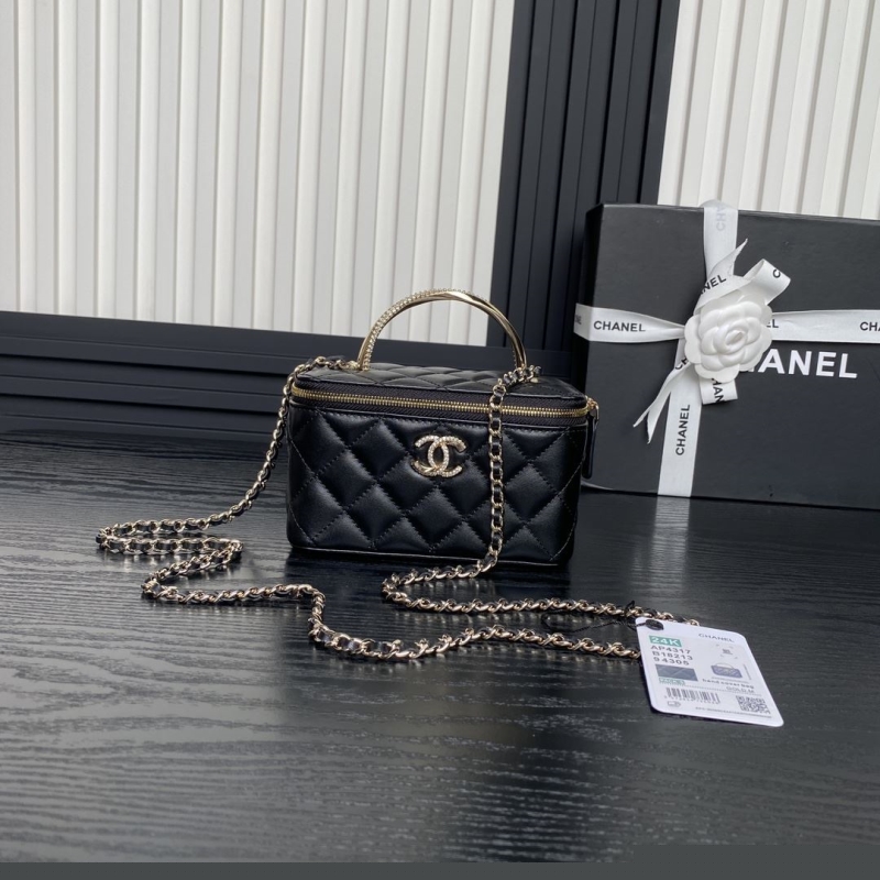 Ch*el cosmetic bags